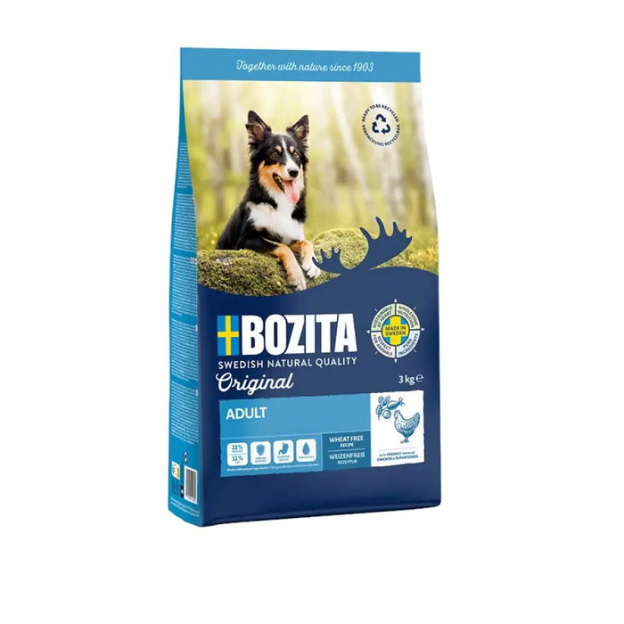 BOZITA Original Adult Chicken - суха храна за кучета - 3кг