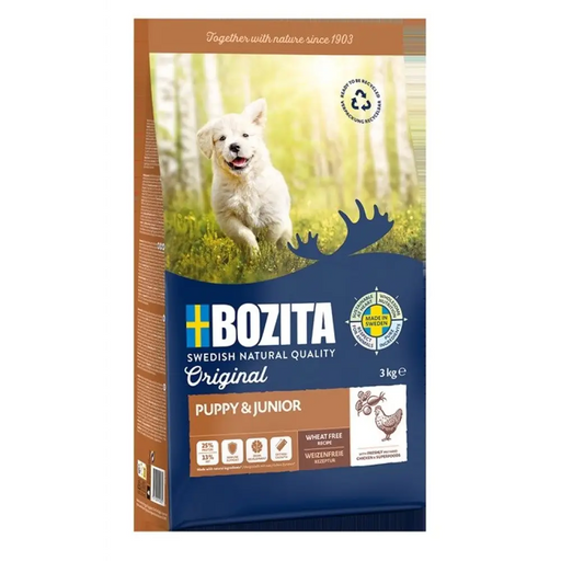 BOZITA Original Puppy & Junior Chicken - суха храна