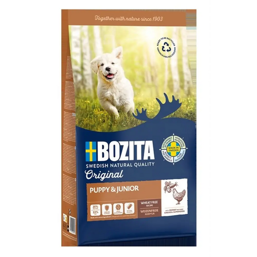 BOZITA Original Puppy & Junior Chicken - суха храна
