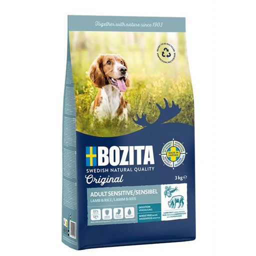 BOZITA Original Sensitive Digestion Агнешко и ориз - суха