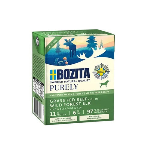 BOZITA Purely Paté Duoprotein Beef and Elk - мокра храна