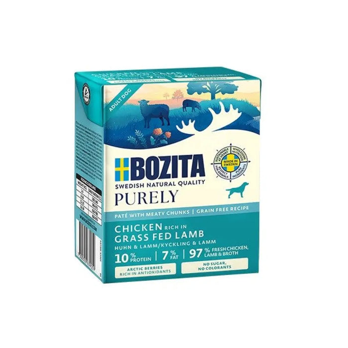 BOZITA Purely Paté Duoprotein Пиле и агне - мокра храна
