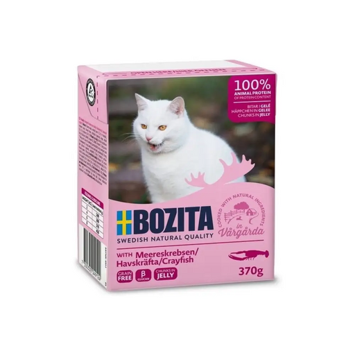 BOZITA Раци в желе - мокра храна за котки - 370гр