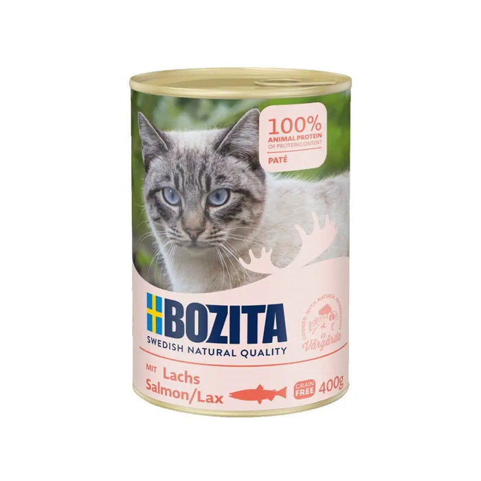 BOZITA Salmon Pate - мокра храна за котки - 400гр