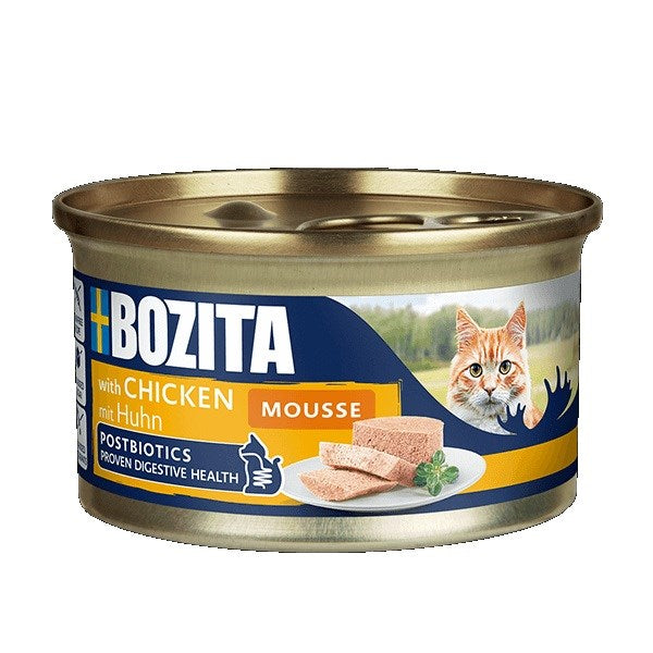 BOZITA Пилешки мус - мокра храна за котки - 85 г