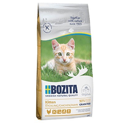 Bozita - Котешка храна без зърнени култури с пилешко 10 кг