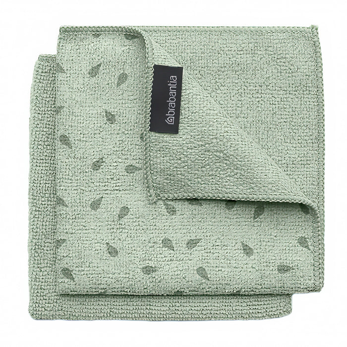 МИКРОФИБЪРНИ КЪРПИ 2 БРОЯ JADE GREEN BRABANTIA
