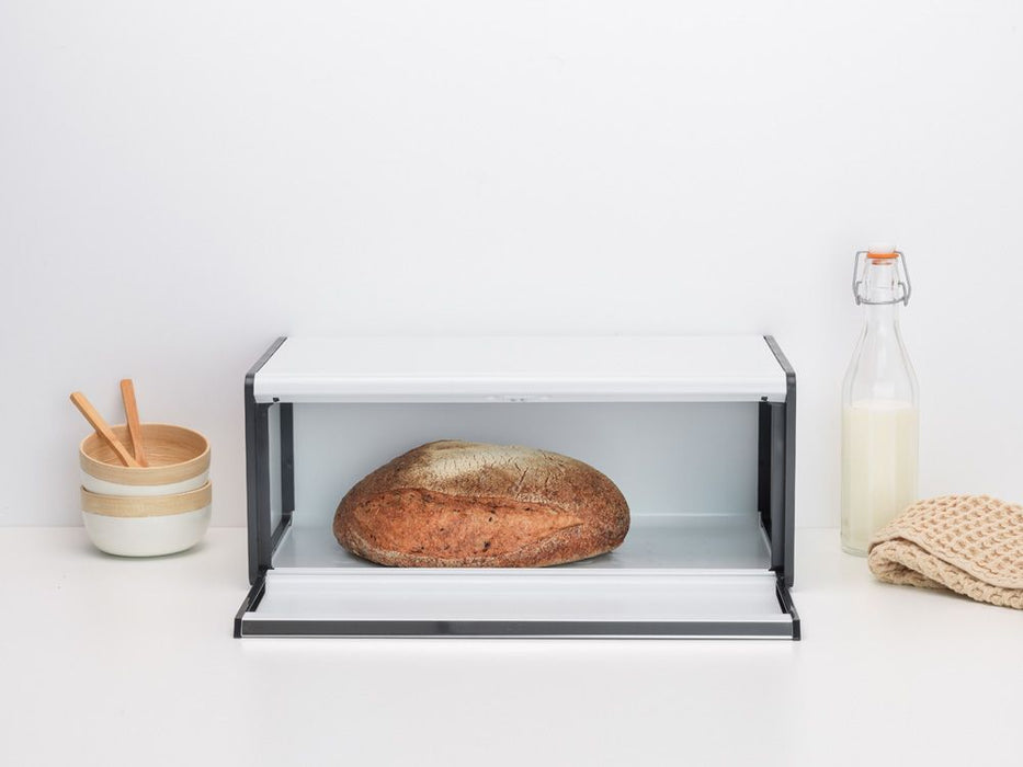 Кутия за хляб Brabantia - Fall Front, White