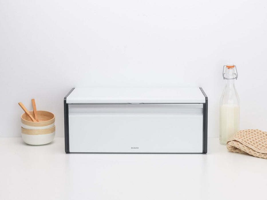 Кутия за хляб Brabantia - Fall Front, White