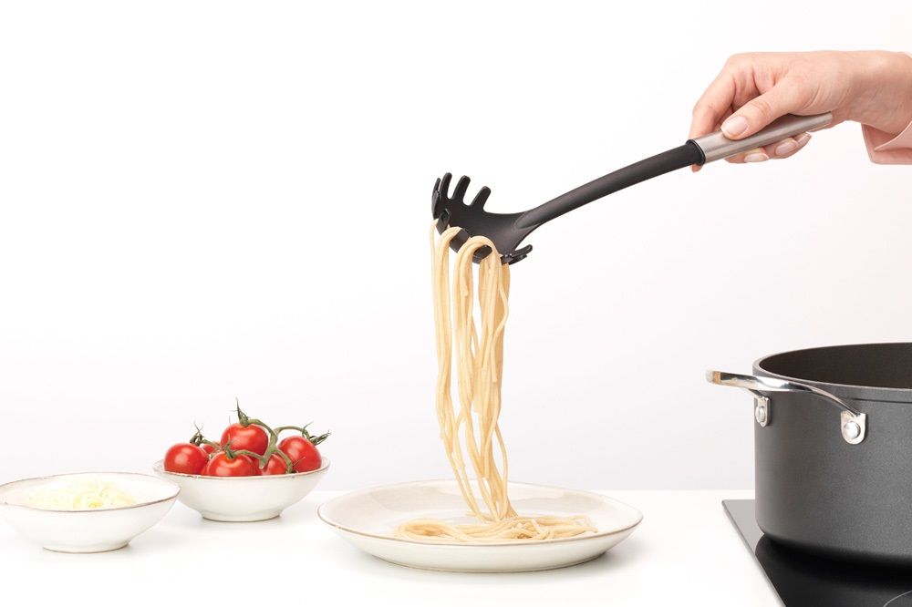 Лъжица за спагети Brabantia - Profile NEW Non-Stick, сива