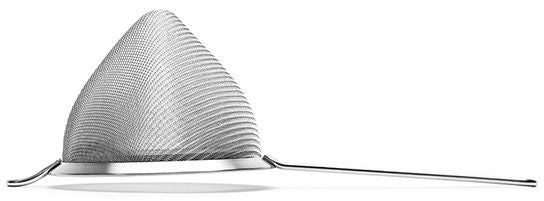 Конусовидна цедка Brabantia - 12.5 cm, Brilliant Steel