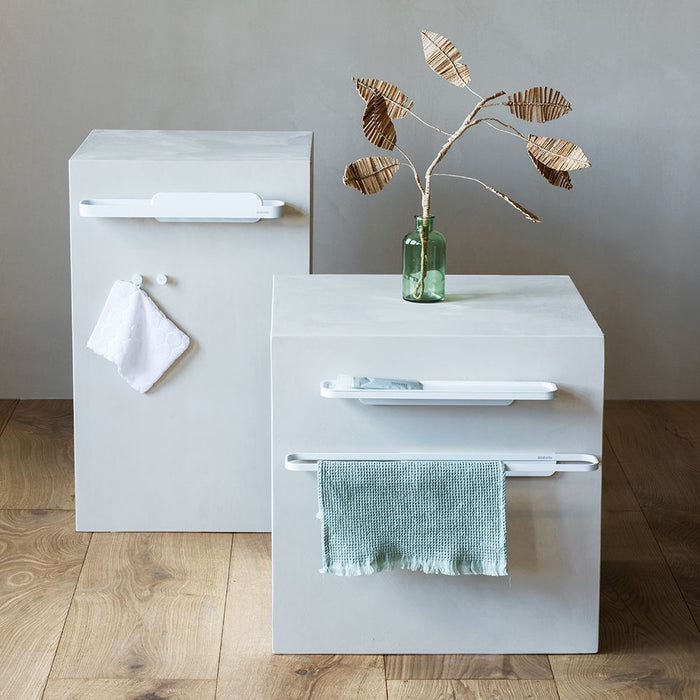 Поставка за кърпи Brabantia - MindSet, Mineral Fresh White