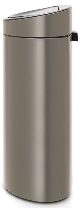 Кош за отпадъци Brabantia - Touch Bin New Recycle, 10 + 23 l, Platinum