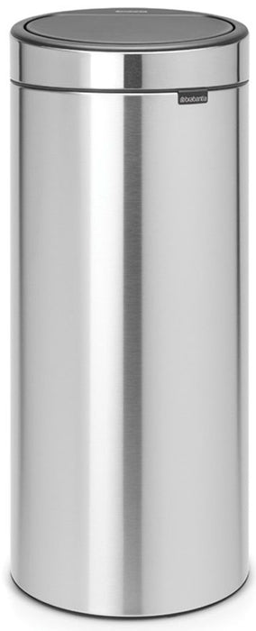 Кош за отпадъци Brabantia - Touch Bin New, 30 l, Matt Steel
