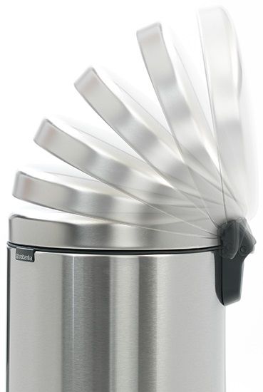 Кош за отпадъци Brabantia - NewIcon, 30 l, Matt Steel Fingerprint Proof