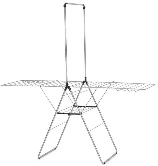 Сушилник за дрехи с допълнителен прът Brabantia - HangОn, Metallic Grey, 25 m