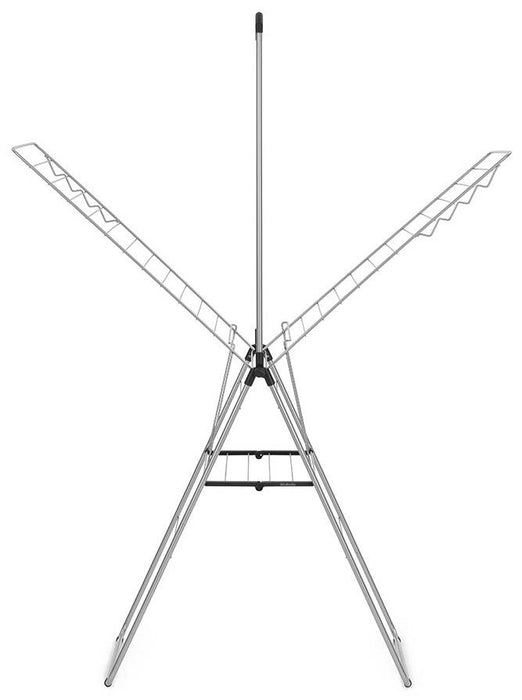Сушилник за дрехи с допълнителен прът Brabantia - HangОn, Metallic Grey, 25 m