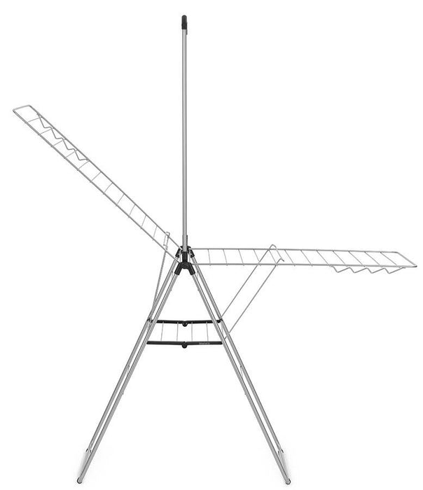 Сушилник за дрехи с допълнителен прът Brabantia - HangОn, Metallic Grey, 25 m