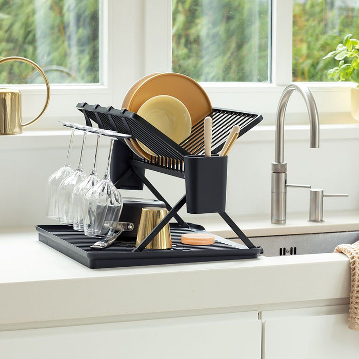 Сгъваем сушилник за съдове Brabantia - SinkSide, Dark Grey