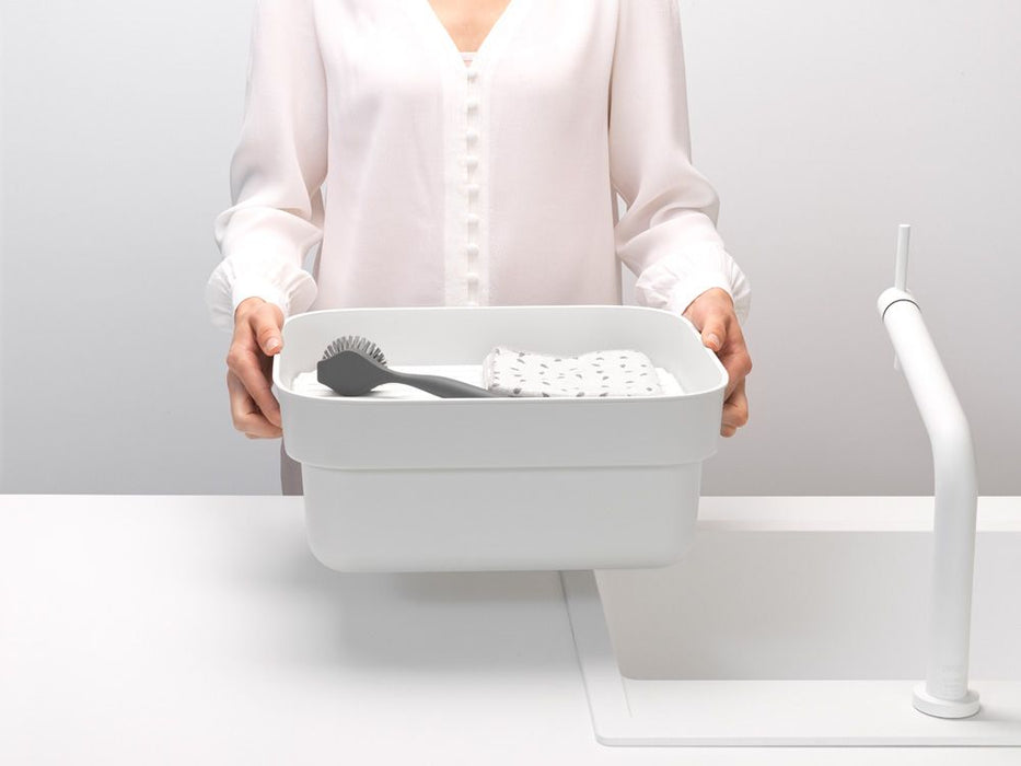 Купа за миене и отцеждане Brabantia - SinkSide, Light Grey