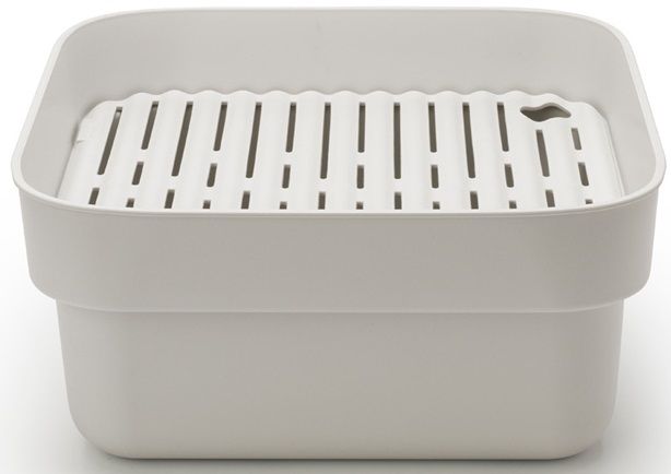 Купа за миене и отцеждане Brabantia - SinkSide, Light Grey