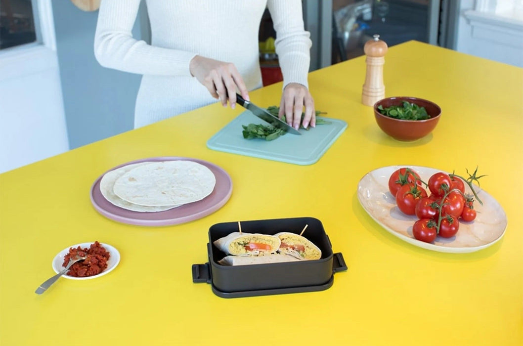 Кутия за обяд Brabantia - Make&Take, 1.1 l, тъмно сив