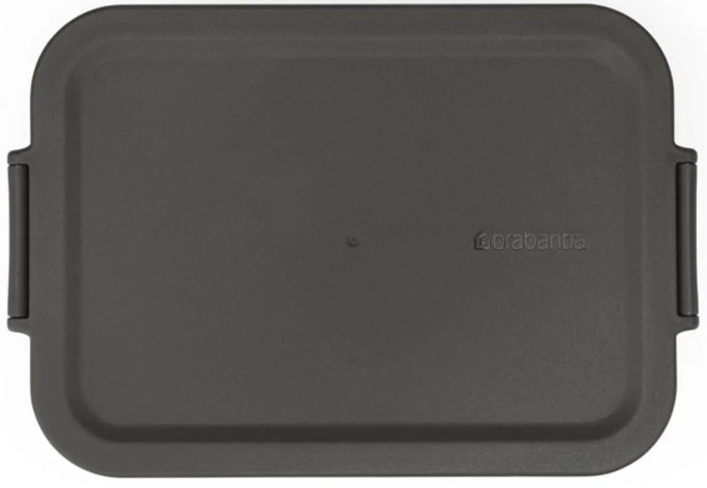 Кутия за обяд Brabantia - Make&Take, 1.1 l, тъмно сив
