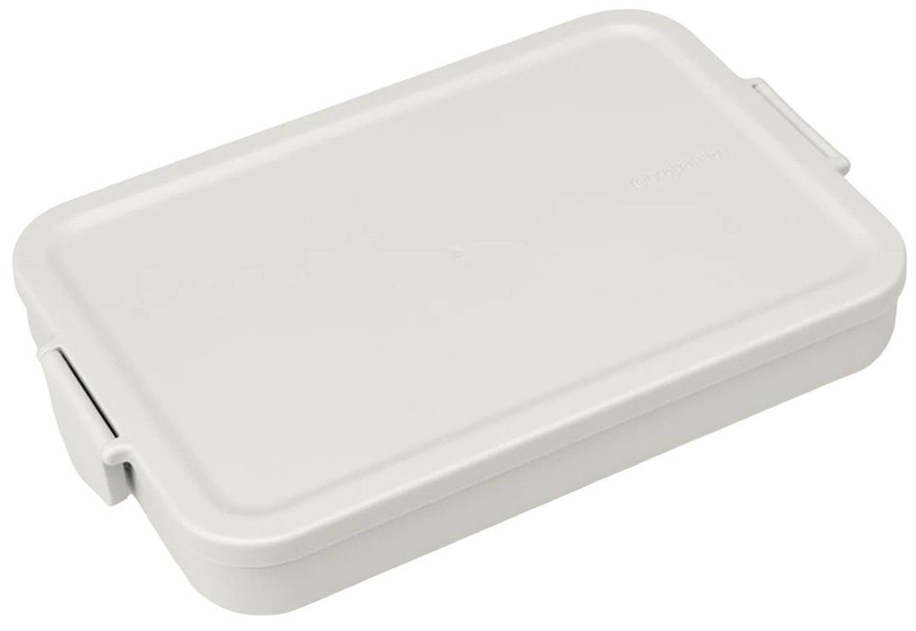Кутия за обяд Brabantia - Make&Take, 1.1 l, плоска, светлосива