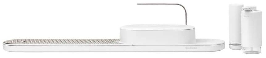 Комплект за мивка Brabantia - SinkStyle, Mineral Fresh White, 4 части