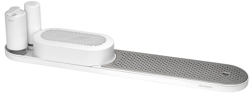 Комплект за мивка Brabantia - SinkStyle, Mineral Fresh White, 4 части