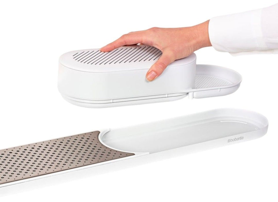 Комплект за мивка Brabantia - SinkStyle, Mineral Fresh White, 2 части