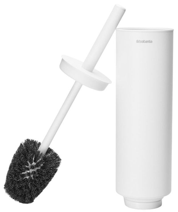 Четка за тоалетна със стойка Brabantia - MindSet, Mineral Fresh White