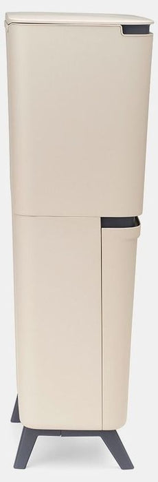 Кош за разделно събиране Brabantia - SortUp Hi, 25+10+10 l, бежов