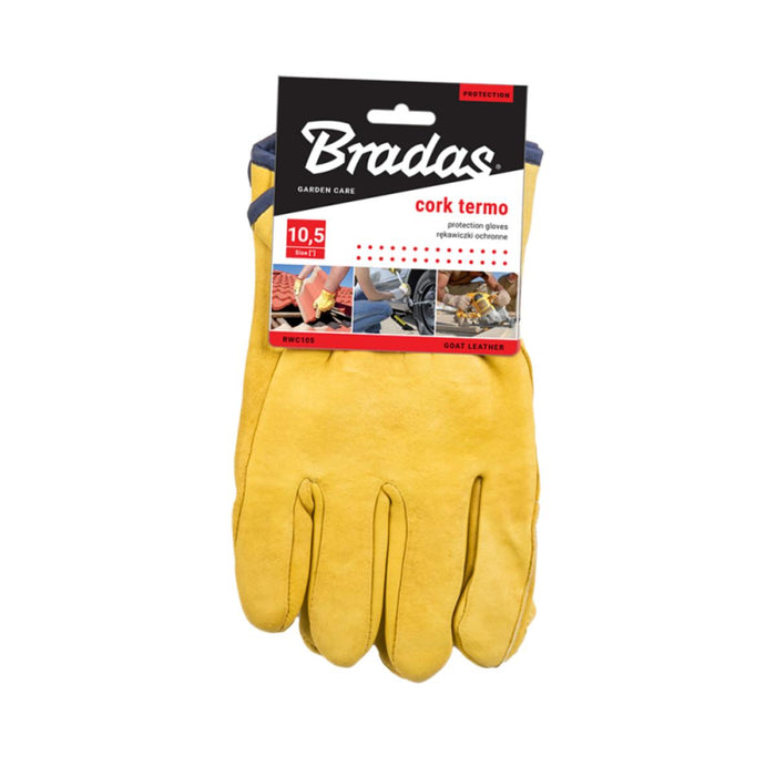 КОЖЕНИ РЪКАВИЦИ С ПОДПЛАТА BRADAS 10.5