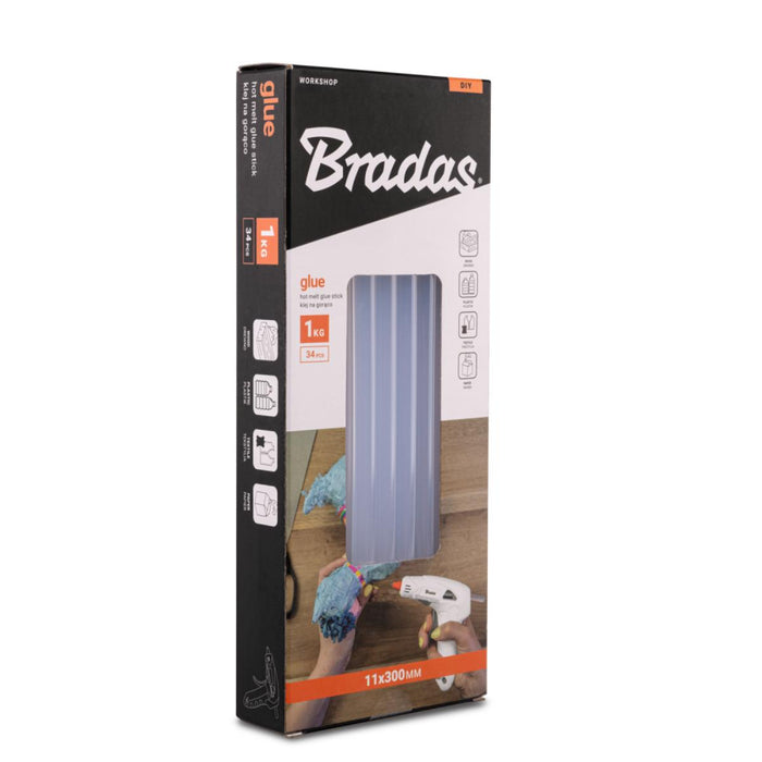 СИЛИКОНОВИ ПРЪЧКИ Ф11Х300ММ 34БР BRADAS