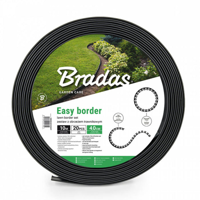 РАЗДЕЛИТЕЛ ЗА ТРЕВА 4CM X 10M BRADAS OBEB4010SET
