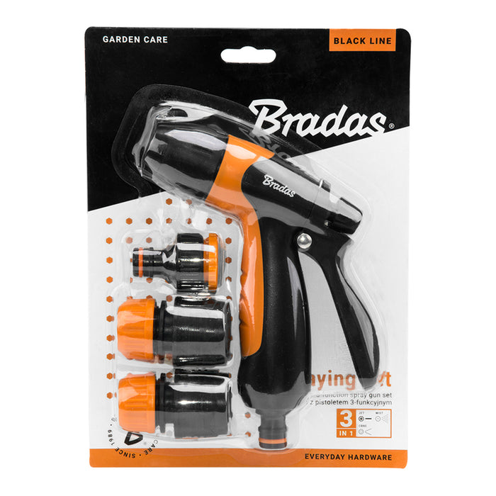 КОМПЛЕКТ ПИСТОЛЕТ И ФИТИНГИ BLACK LINE BRADAS ECO-2066SET