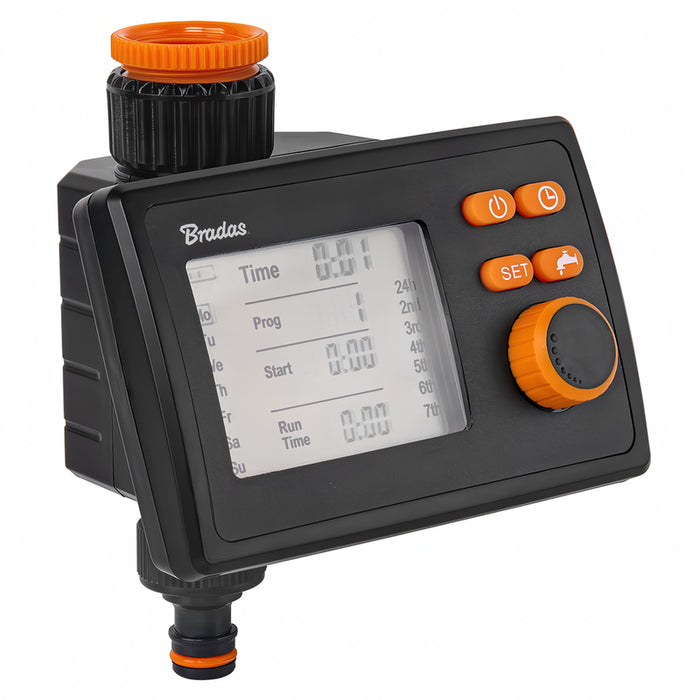 ЕЛЕКТРИЧЕСКИ ТАЙМЕР ЗА ПОЛИВАНЕ BRADAS ECO-3139