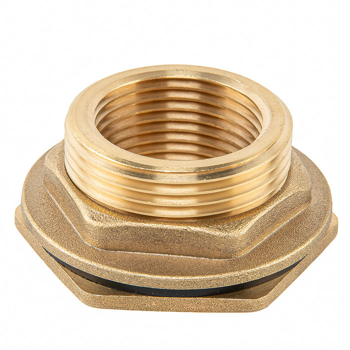 ЩУЦЕР МЕСИНГОВ ЗА РЕЗЕРВОАР ВЪНШНА 1X1/4″ И ВЪТР РЕЗБА 1″ BRADAS BR-P100114