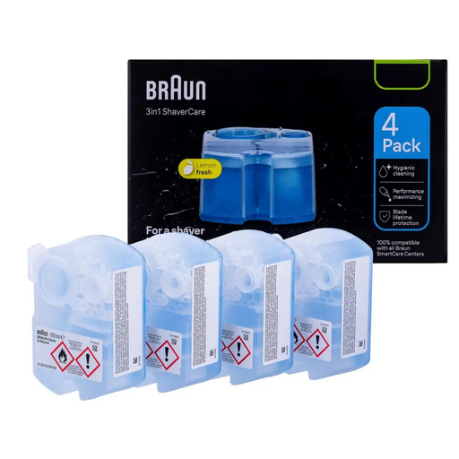 Braun 4 опаковки Почистваща касета