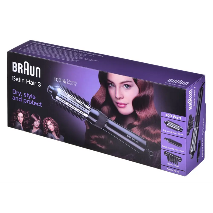 Braun AS330 Четка с горещ въздух Warm Black 400 W 2