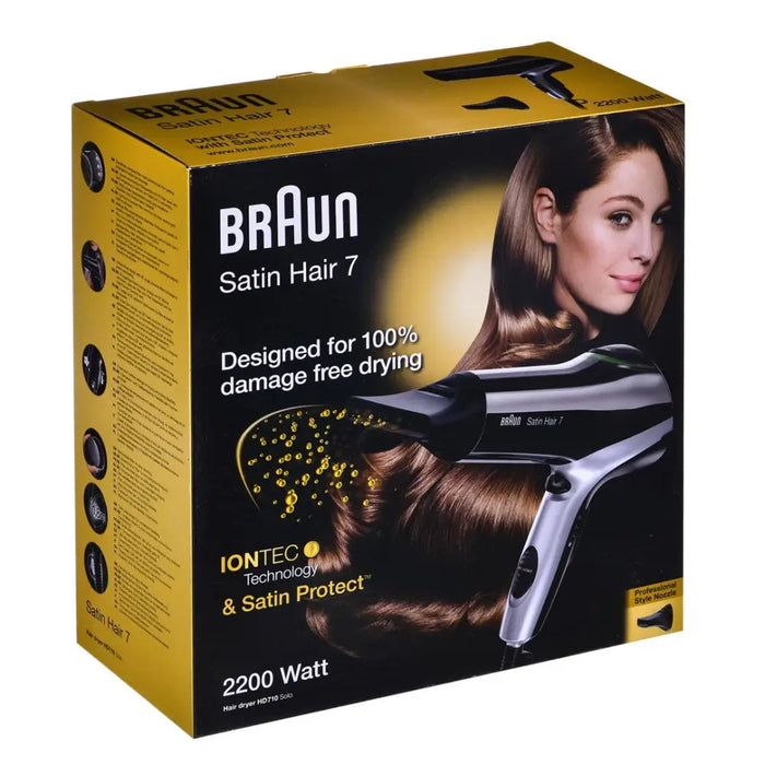 Braun HD710 2200 W Черен Сребрист