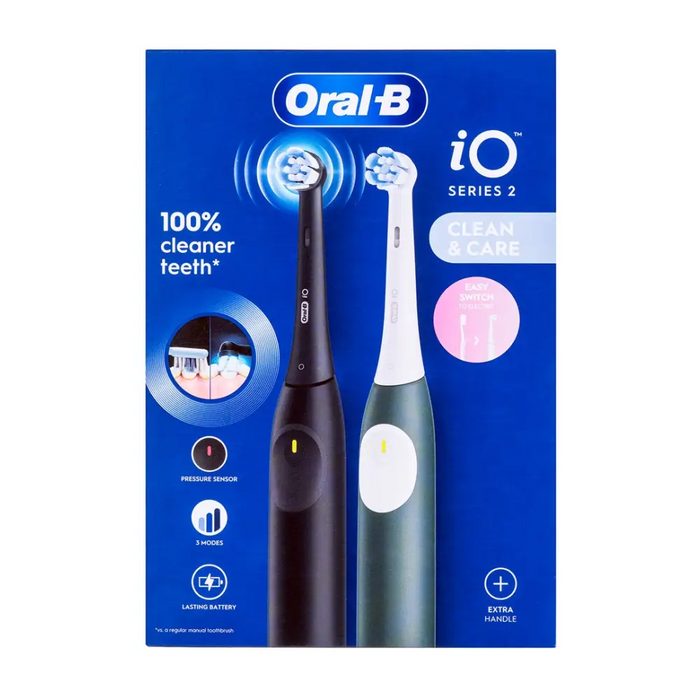 Braun Oral-B iO Series 2 + 1 Две електрически четки за зъби