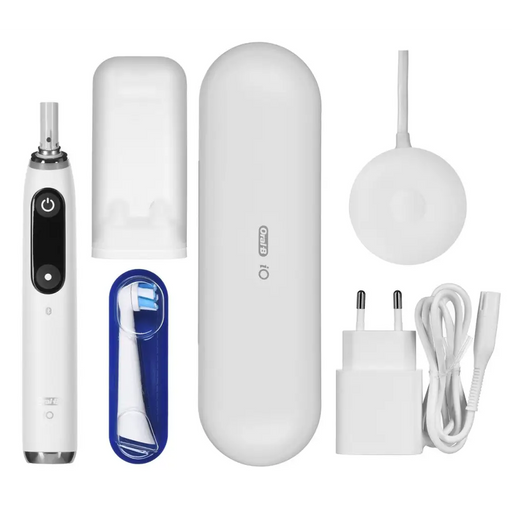 Braun Oral-B iO Series 9 Бяла електрическа четка за зъби