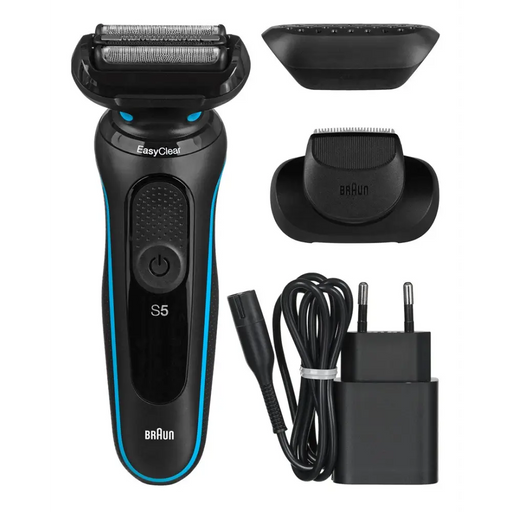 Braun Series 5 51-M1200s Самобръсначка с фолио Тример черен