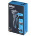 Braun Series 5 51-M1200s Самобръсначка с фолио Тример черен