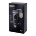 Braun Series 9 Pro + 9515s Самобръсначка 6 броя Металик