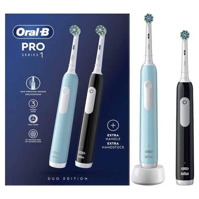 Braun Szczoteczka elek.Oral-B Pro Series 1 Duo Черно и синьо