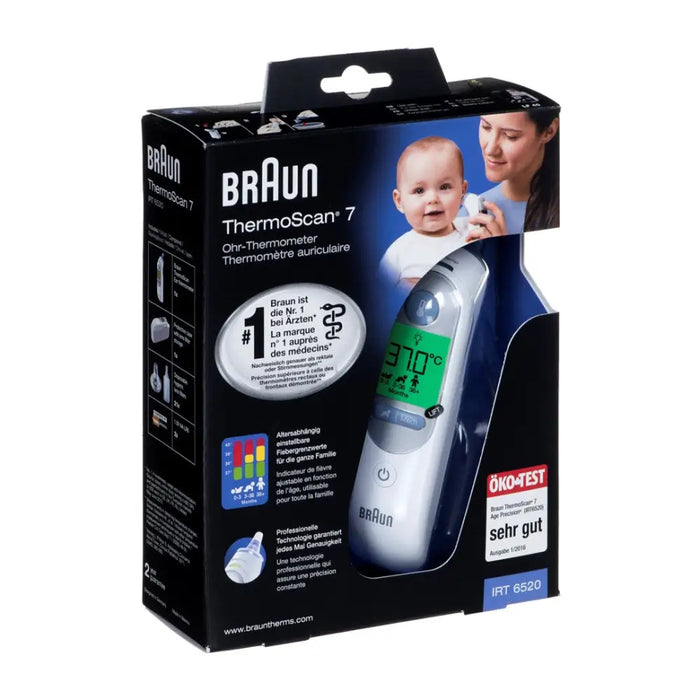 Braun ThermoScan 7 Ухо с дистанционно наблюдение