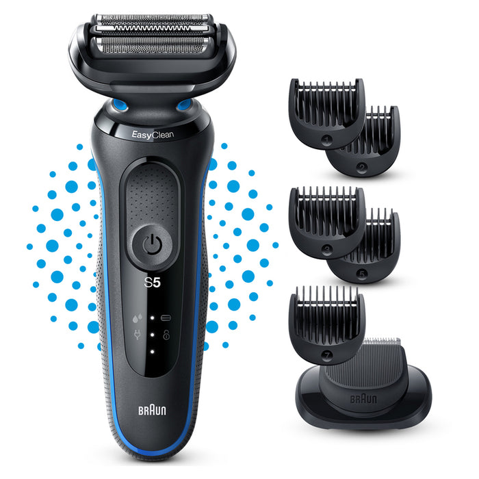 Самобръсначка BRAUN WET & DRY 51-B1500S BLU ВОДОУСТОЙЧИВОСТ